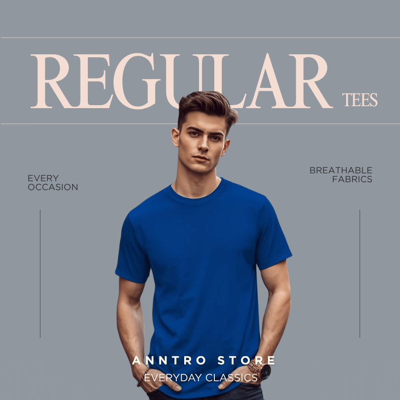 Regular fit tshirt for men