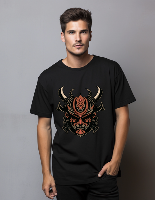 Men’s Black T-Shirt – Rakshah Warrior Design